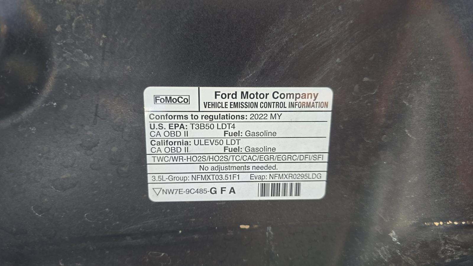 2022 Ford F-150 Hybrid Limited AWD