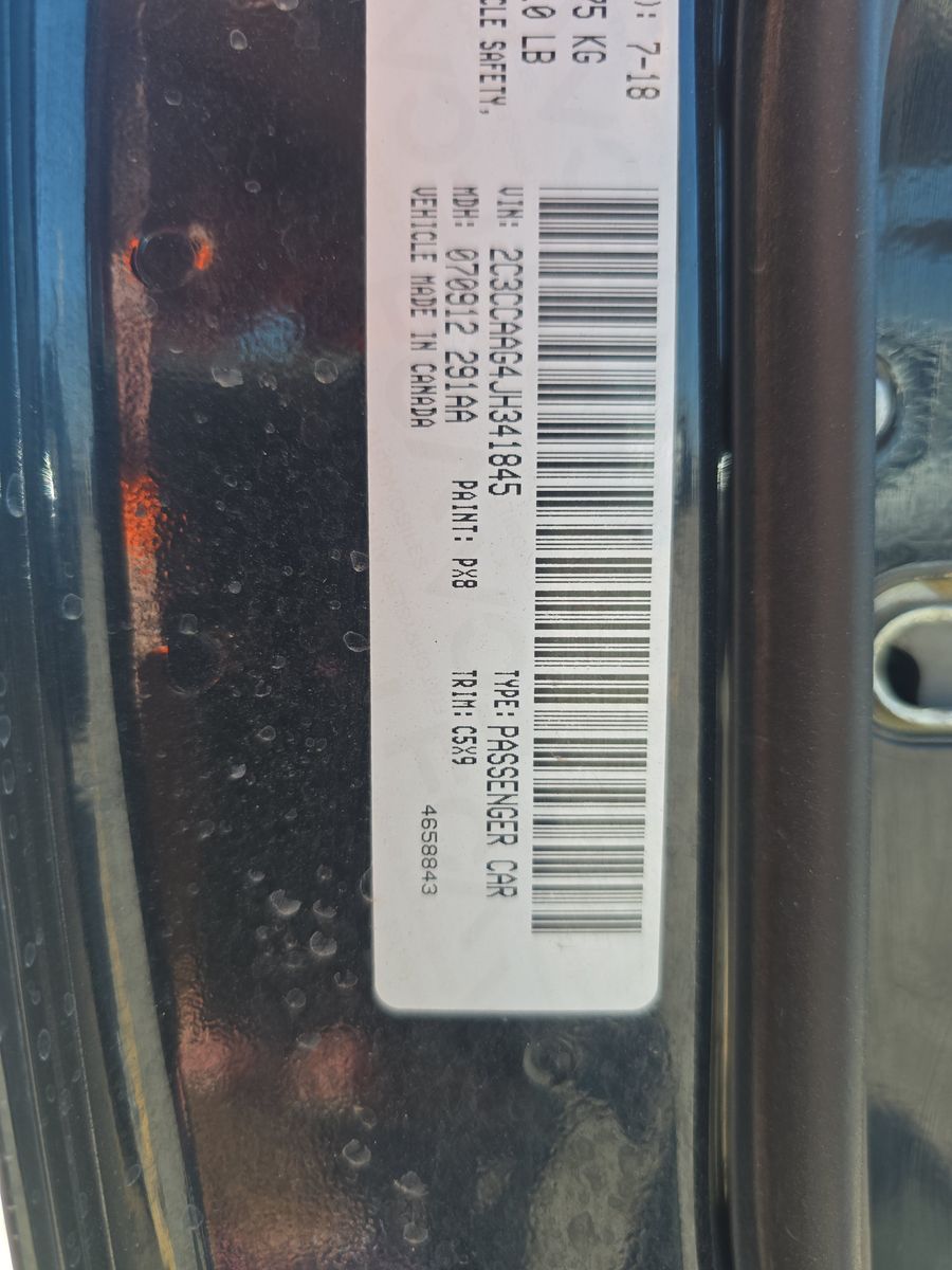 2018 Chrysler 300 Touring RWD