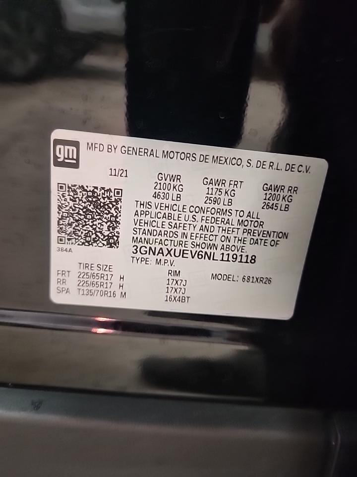 2022 Chevrolet Equinox LT AWD