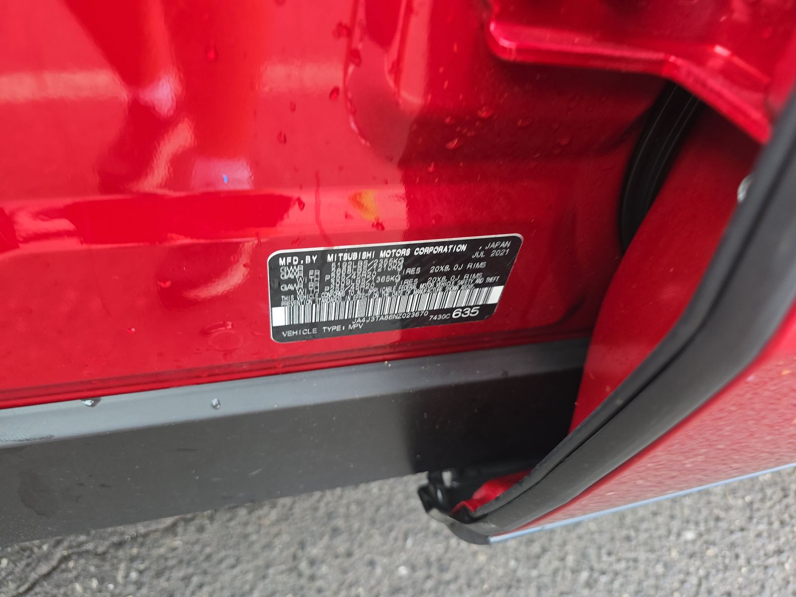 2022 Mitsubishi Outlander ES FWD