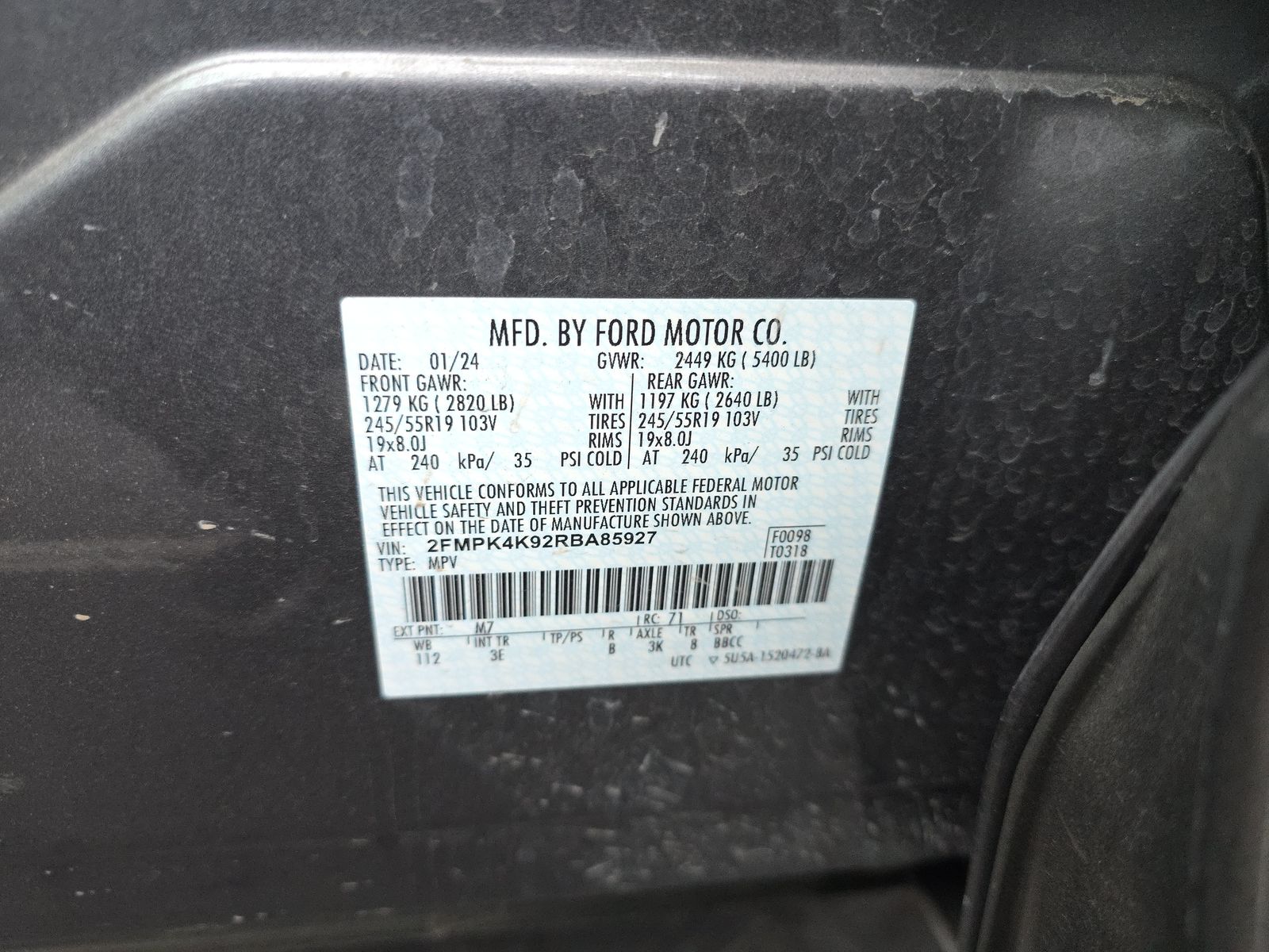 2024 Ford Edge Titanium AWD