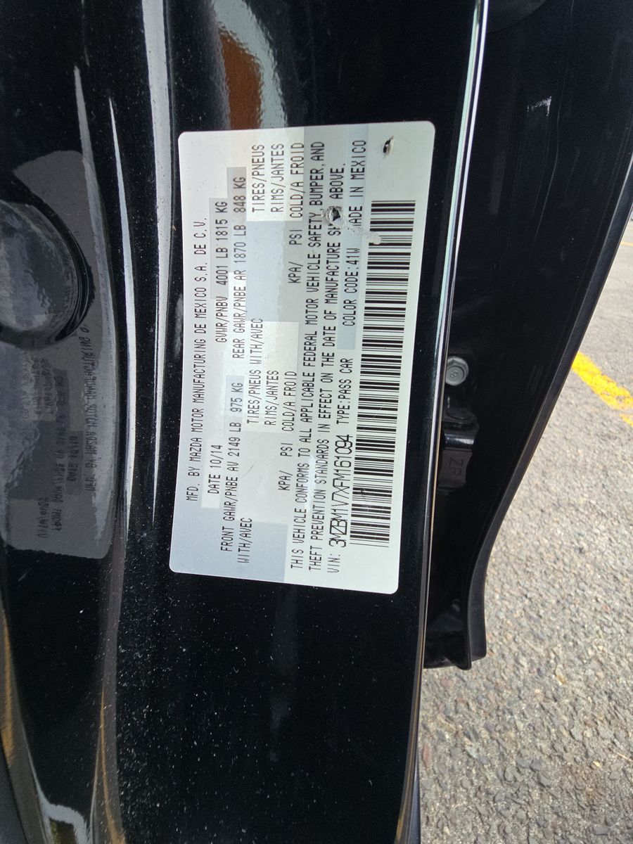 2015 MAZDA MAZDA3 i Touring FWD