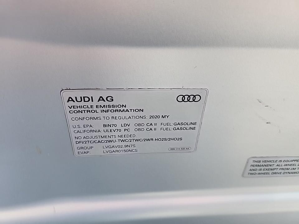 2020 Audi S7 Prestige AWD