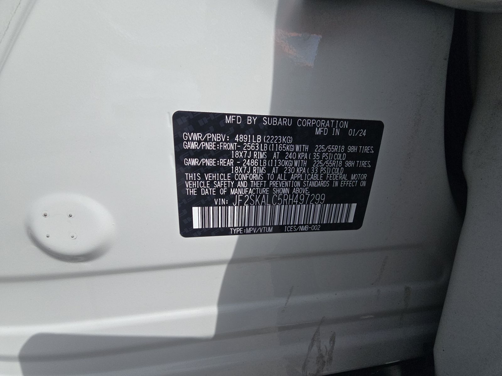 2024 Subaru Forester Limited AWD
