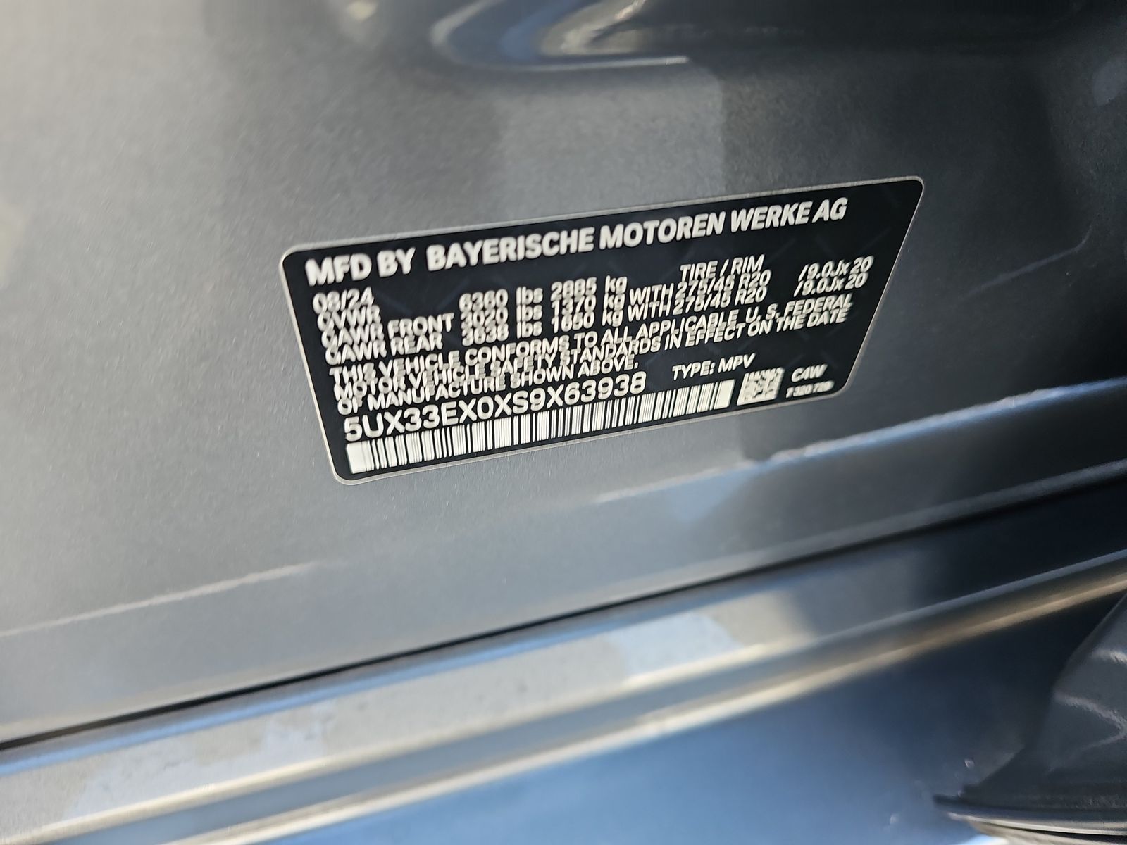 2025 BMW X6 xDrive40i AWD