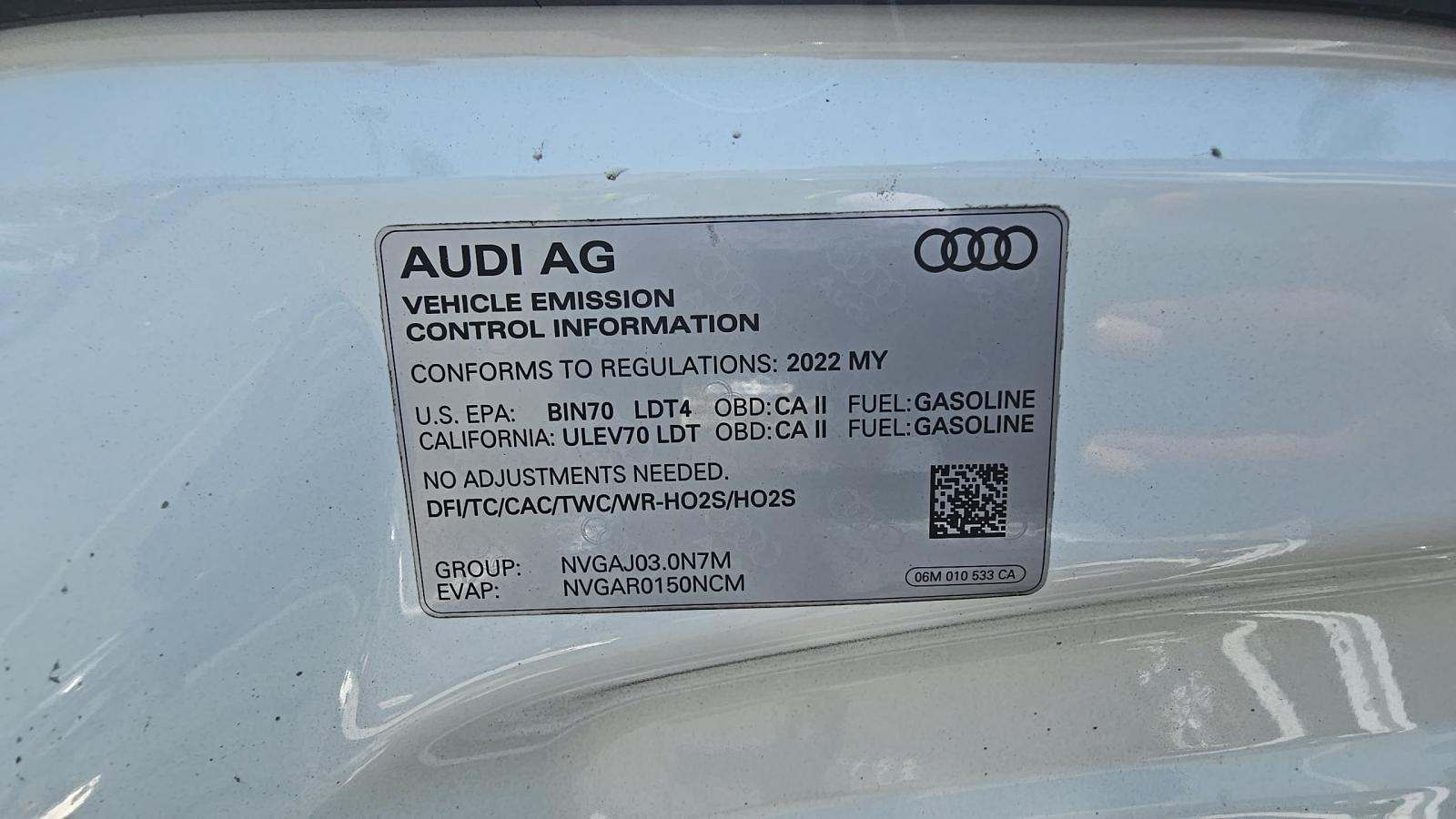 2022 Audi Q7 Premium Plus AWD