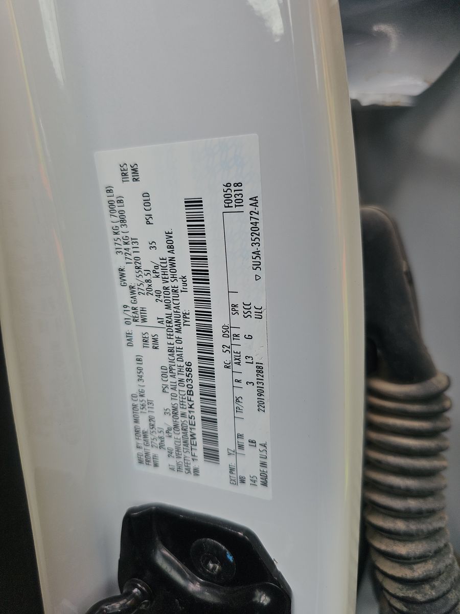 2019 Ford F-150 Lariat AWD