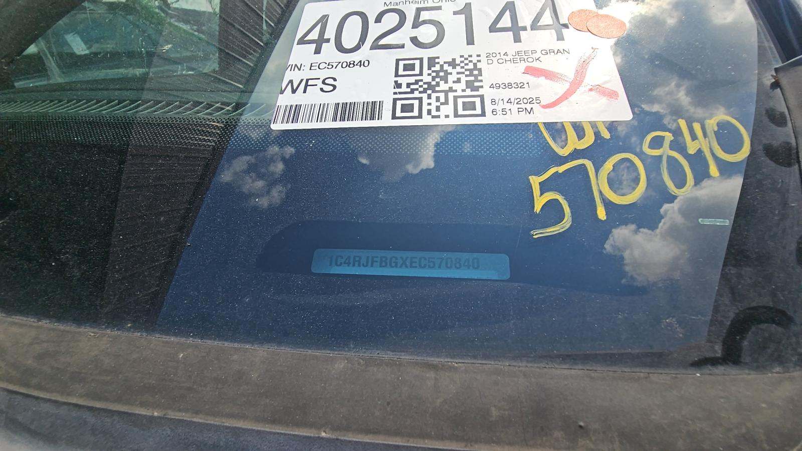 2014 Jeep Grand Cherokee Limited AWD