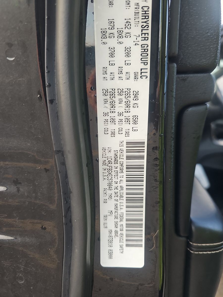 2014 Jeep Grand Cherokee Limited AWD