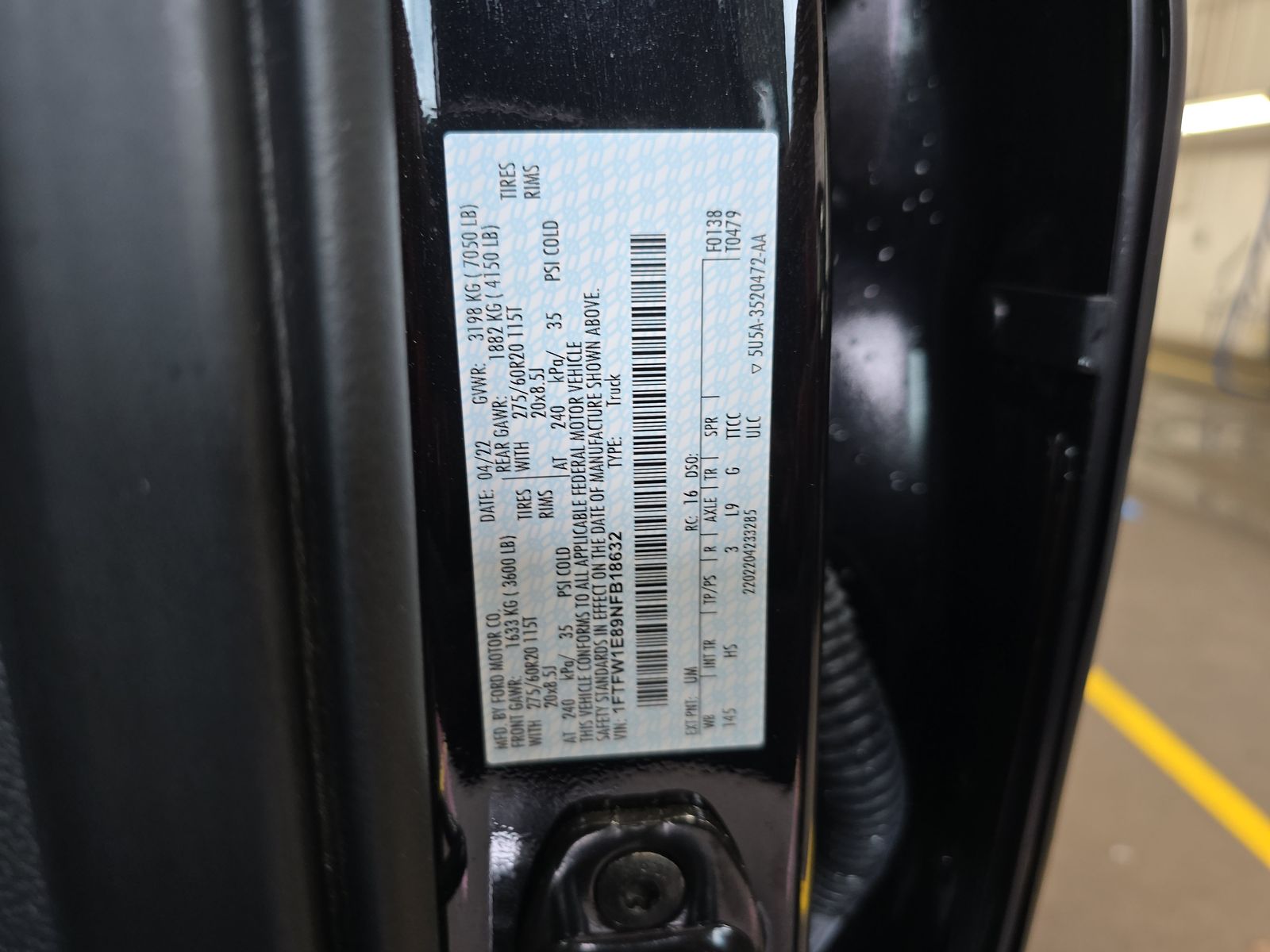 2022 Ford F-150 Lariat AWD