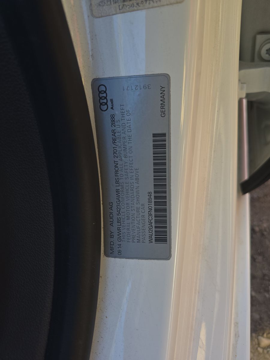 2015 Audi A7 3.0T Prestige AWD