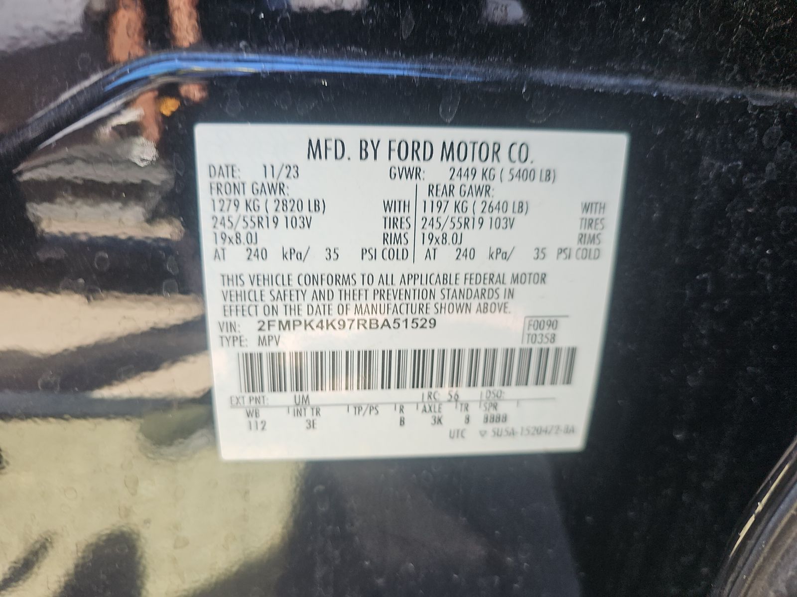 2024 Ford Edge Titanium AWD