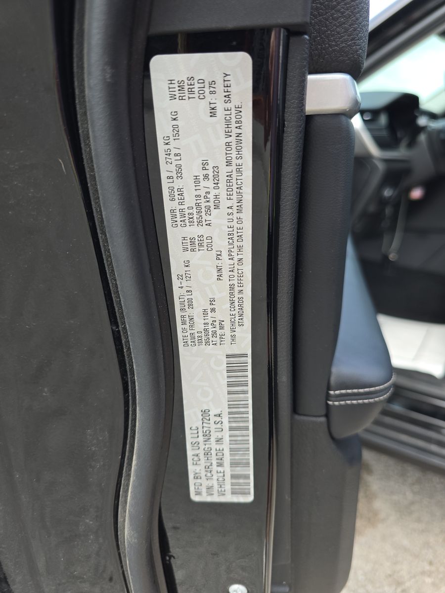 2022 Jeep Grand Cherokee Limited AWD