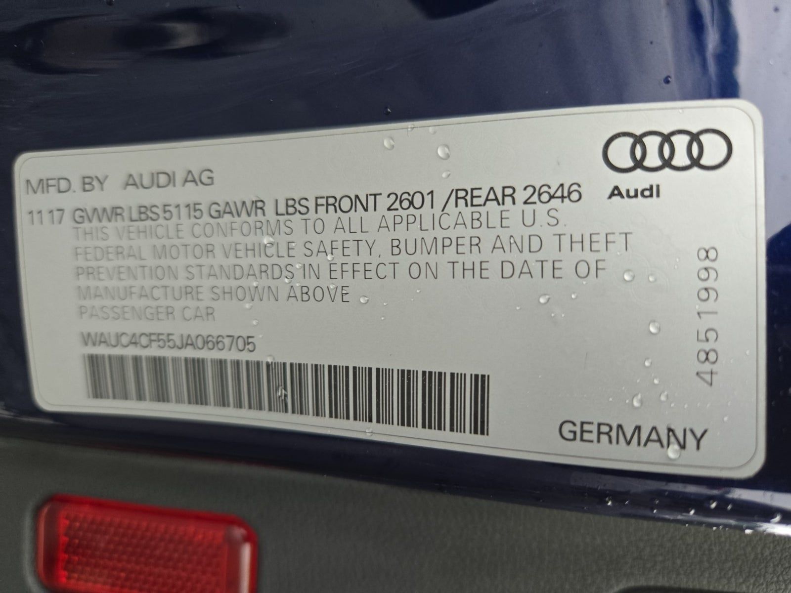 2018 Audi S5 Prestige AWD