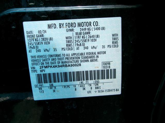 2024 Ford Edge Titanium AWD