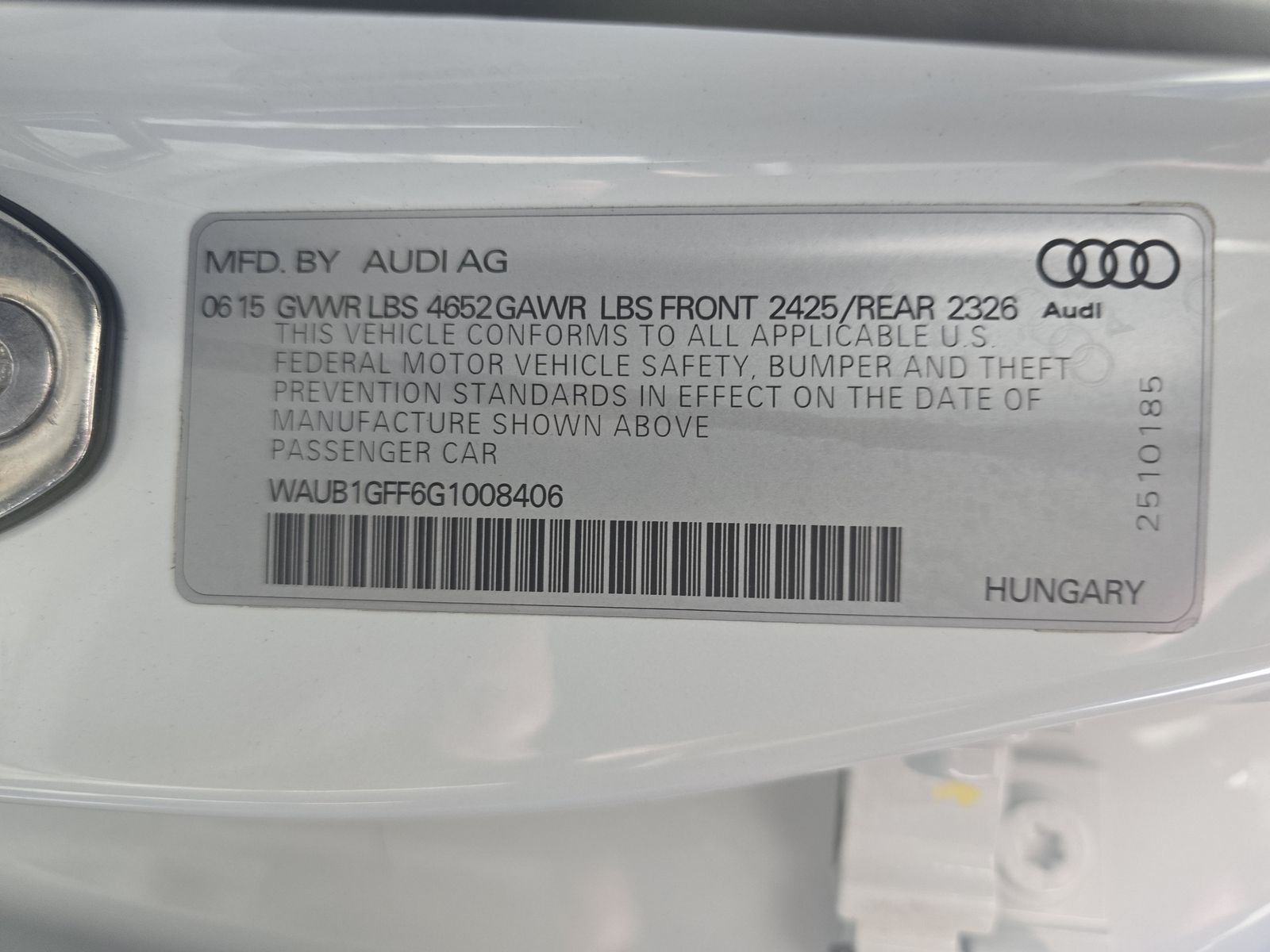 2016 Audi S3 Premium Plus AWD