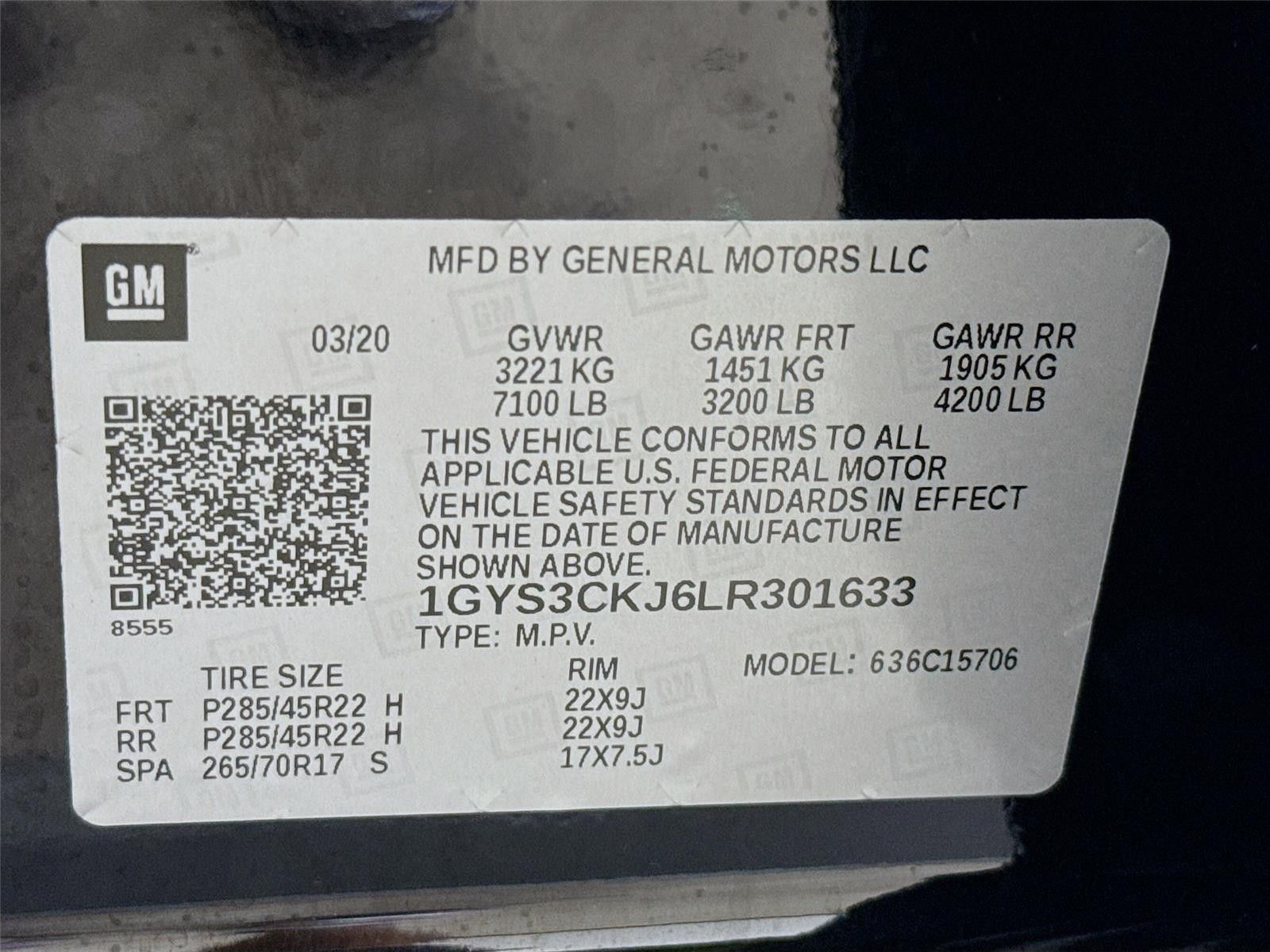 2020 Cadillac Escalade Premium Luxury RWD