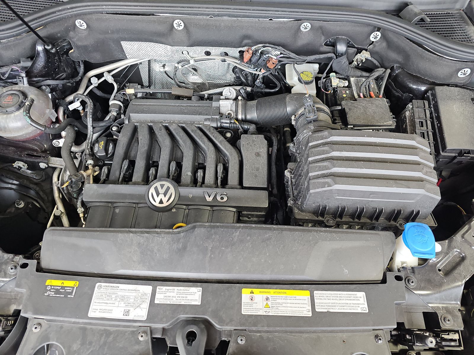 2022 Volkswagen Atlas 3.6L SEL R-Line Black AWD