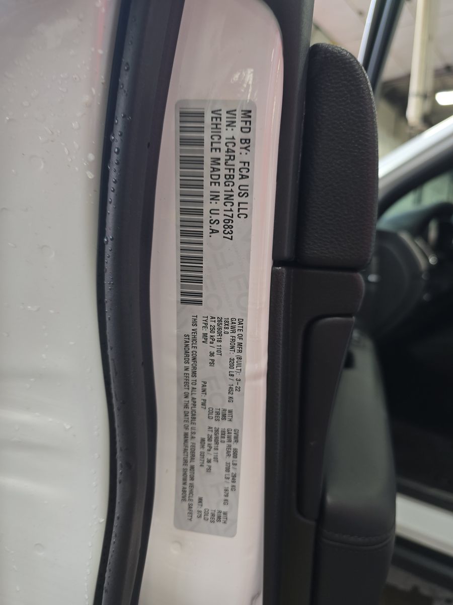 2022 Jeep Grand Cherokee Limited AWD