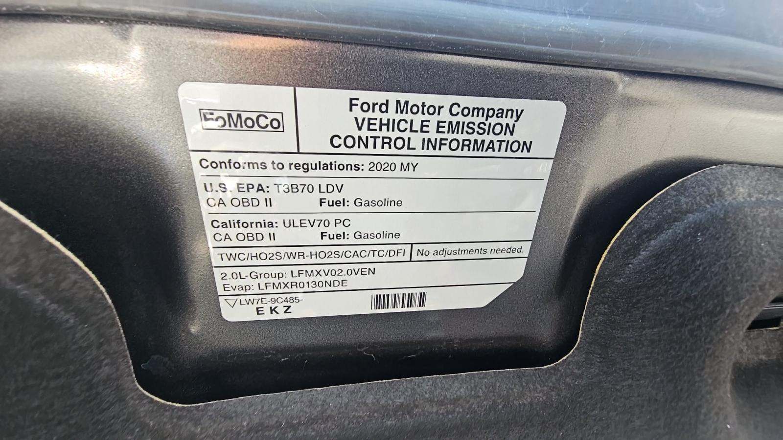 2020 Ford Fusion Titanium AWD
