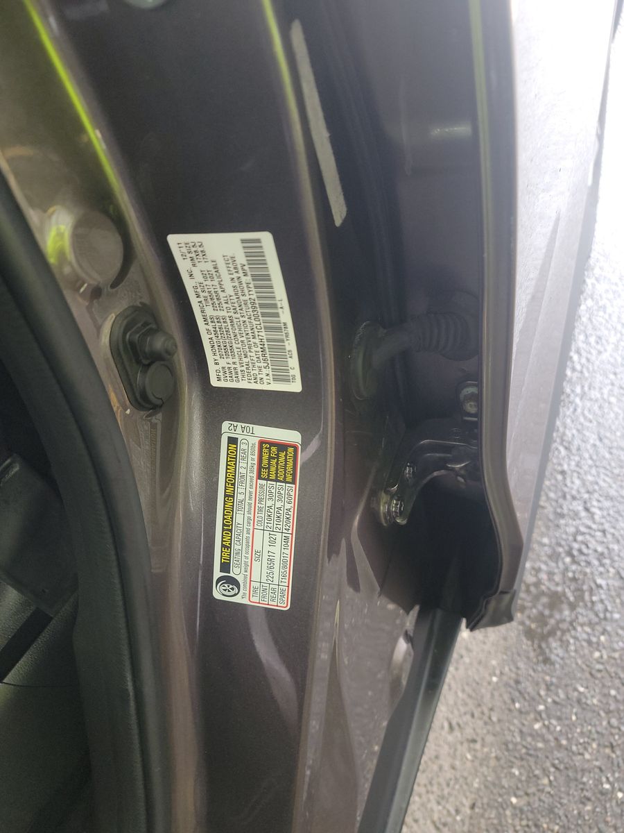 2012 Honda CR-V EX-L AWD