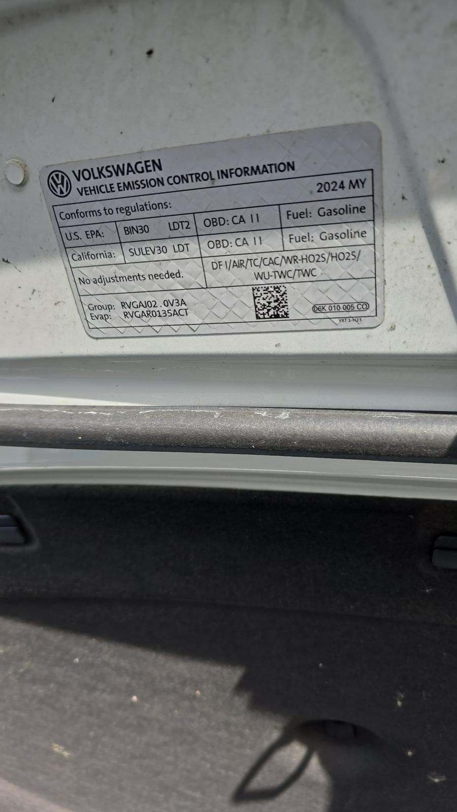 2024 Volkswagen Tiguan 2.0T SE AWD