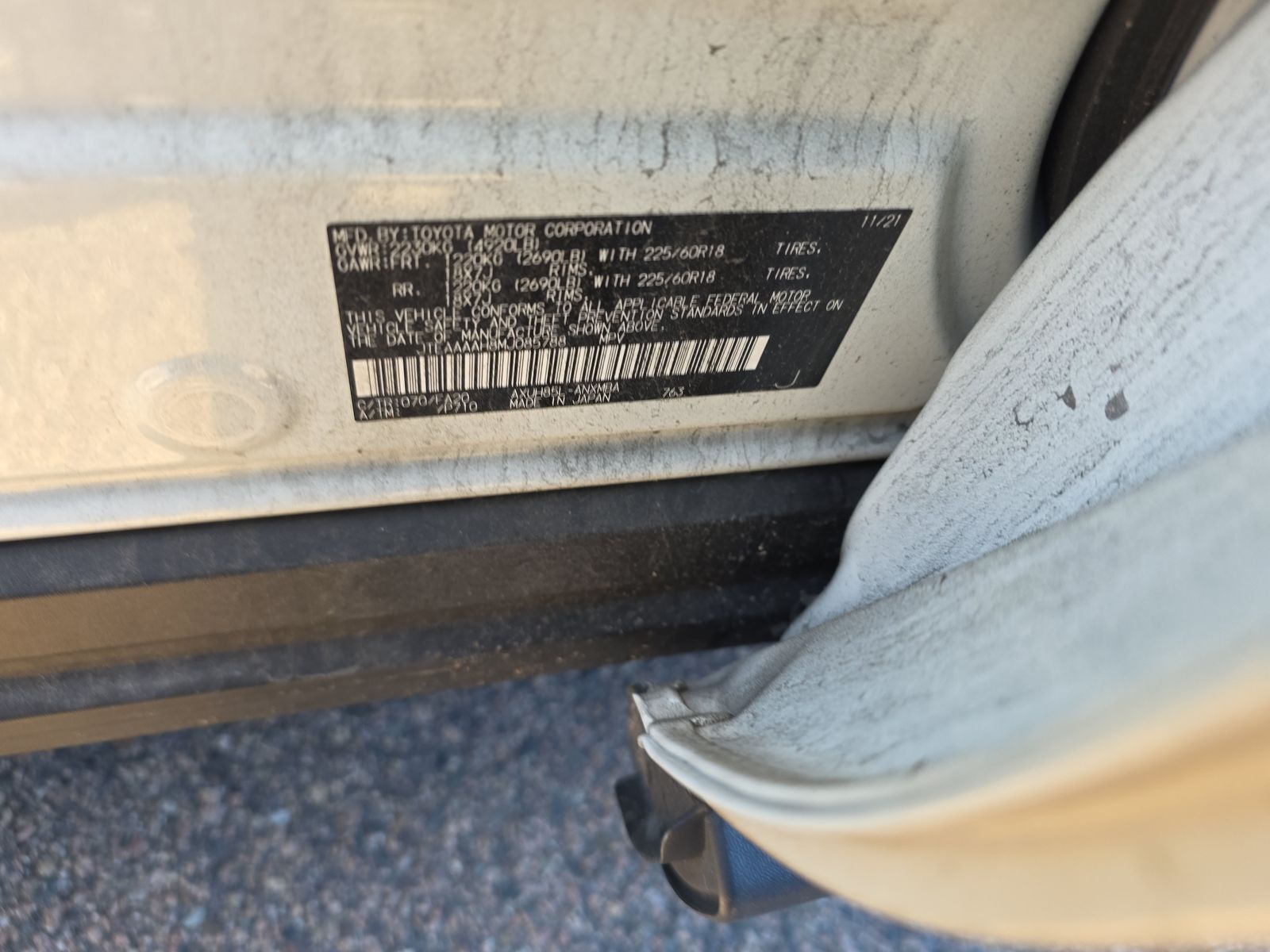 2021 Toyota Venza LE AWD