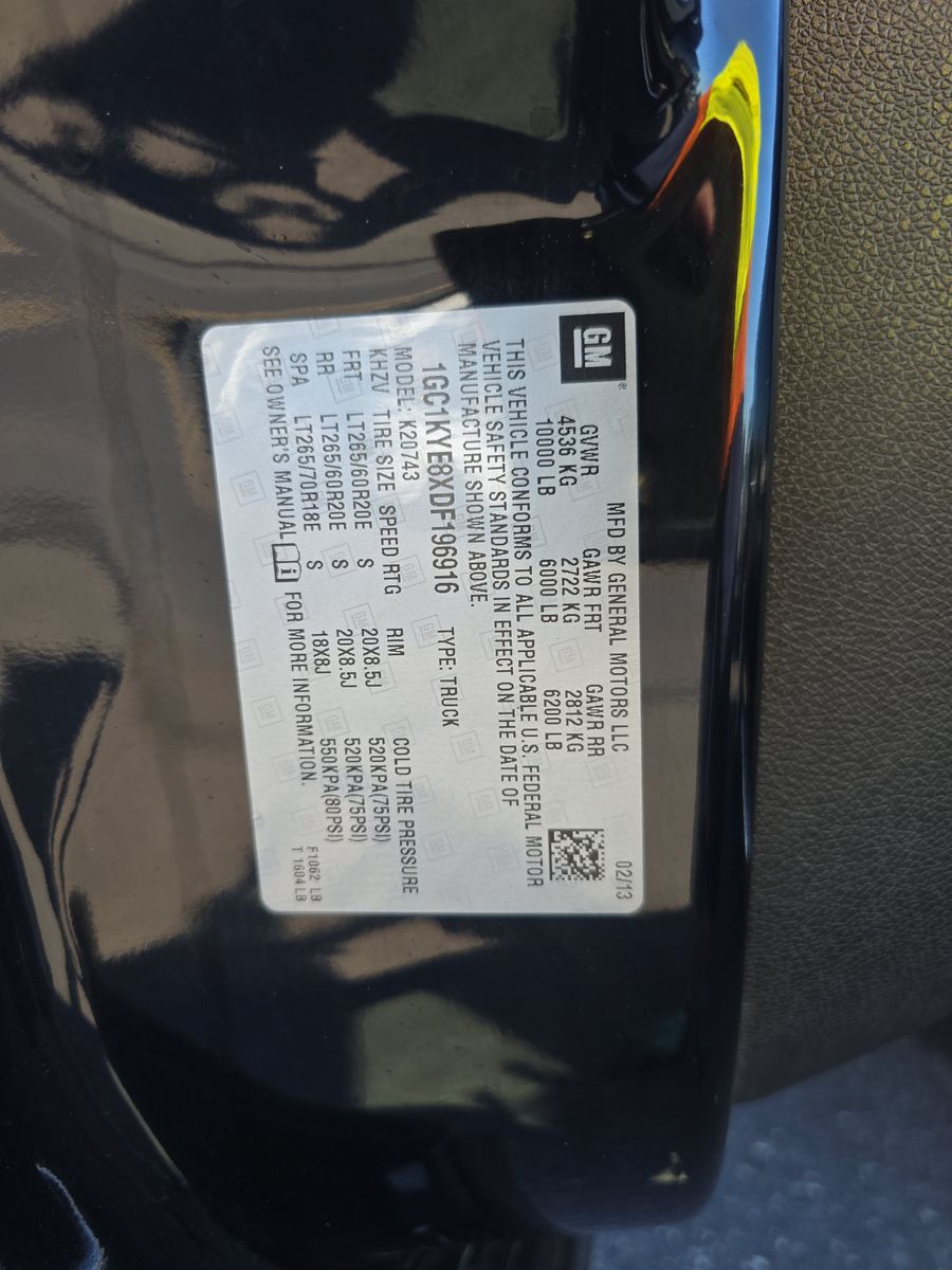 2013 Chevrolet Silverado 2500HD LTZ AWD