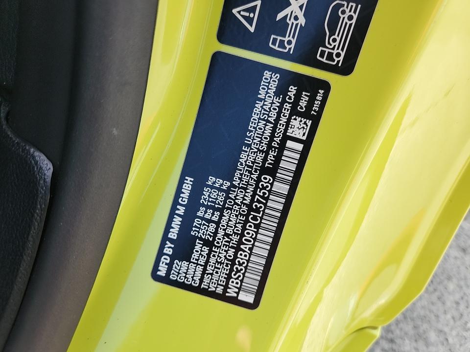 2023 BMW M4 Competition xDrive AWD
