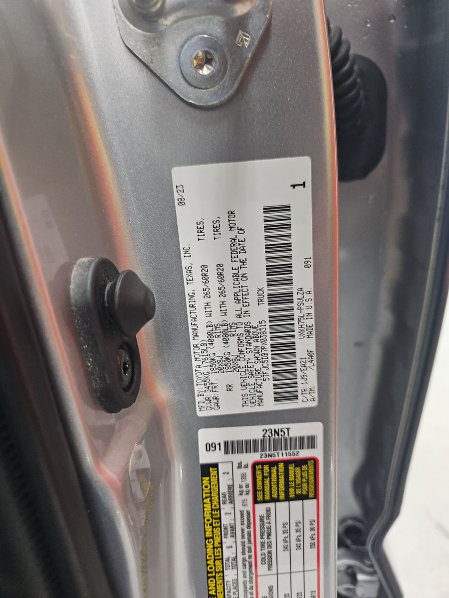 2023 Toyota Tundra Hybrid Limited AWD