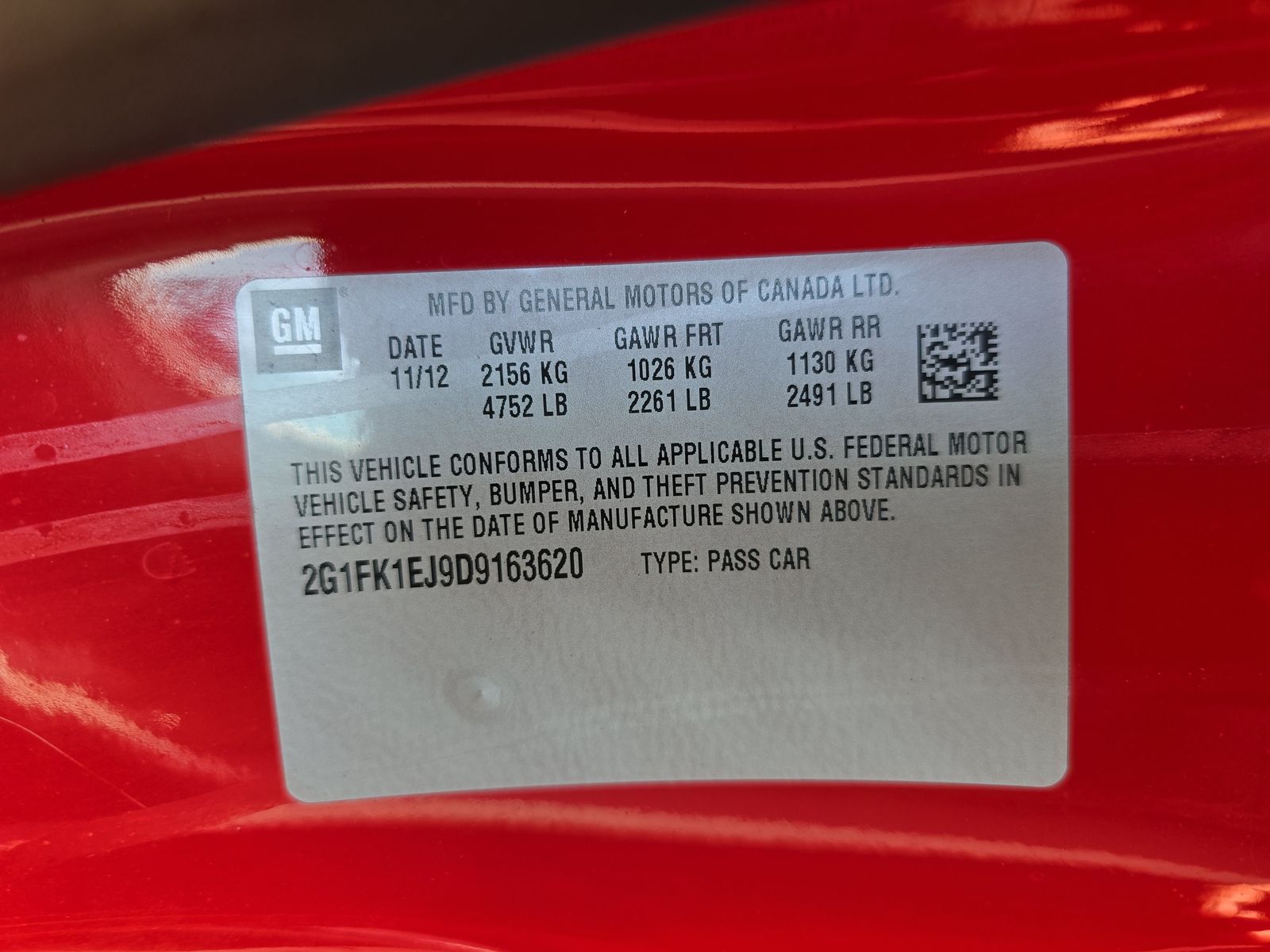 2013 Chevrolet Camaro SS RWD