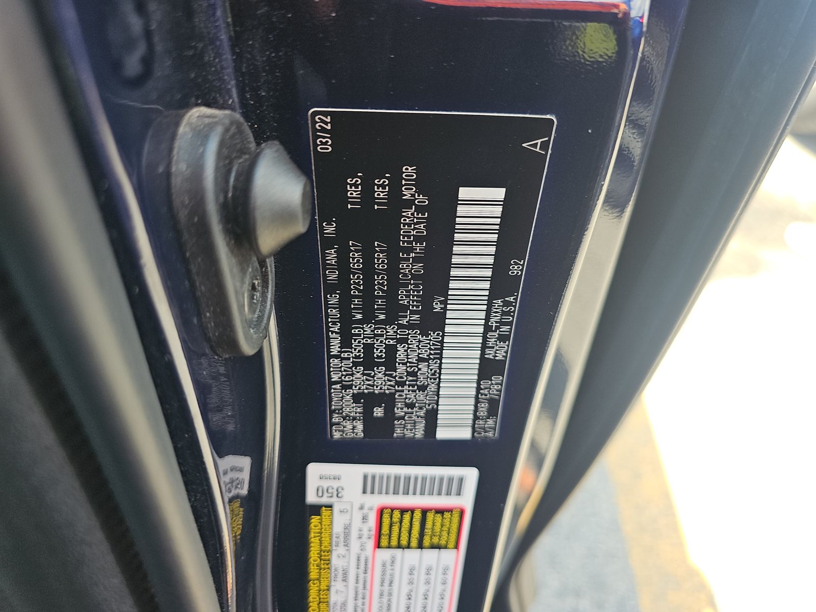 2022 Toyota Sienna XLE FWD