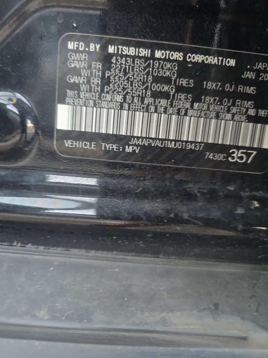 2021 Mitsubishi Outlander Sport 2.0 SE FWD