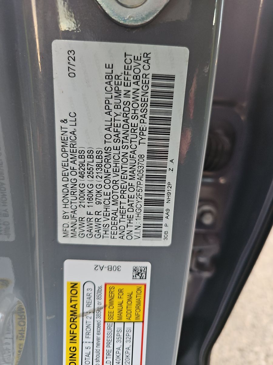 2023 Honda Accord Hybrid Sport FWD