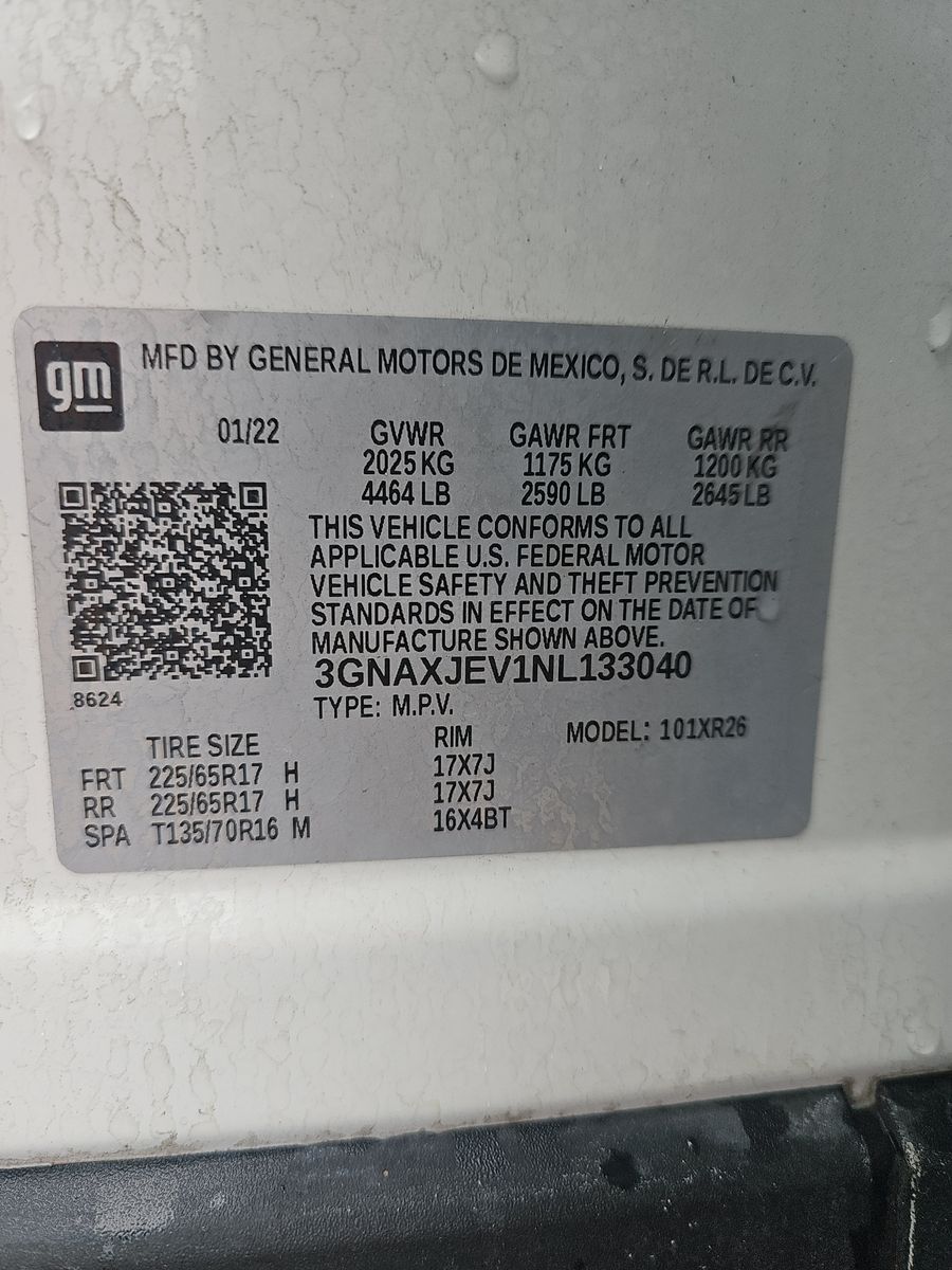 2022 Chevrolet Equinox LT FWD