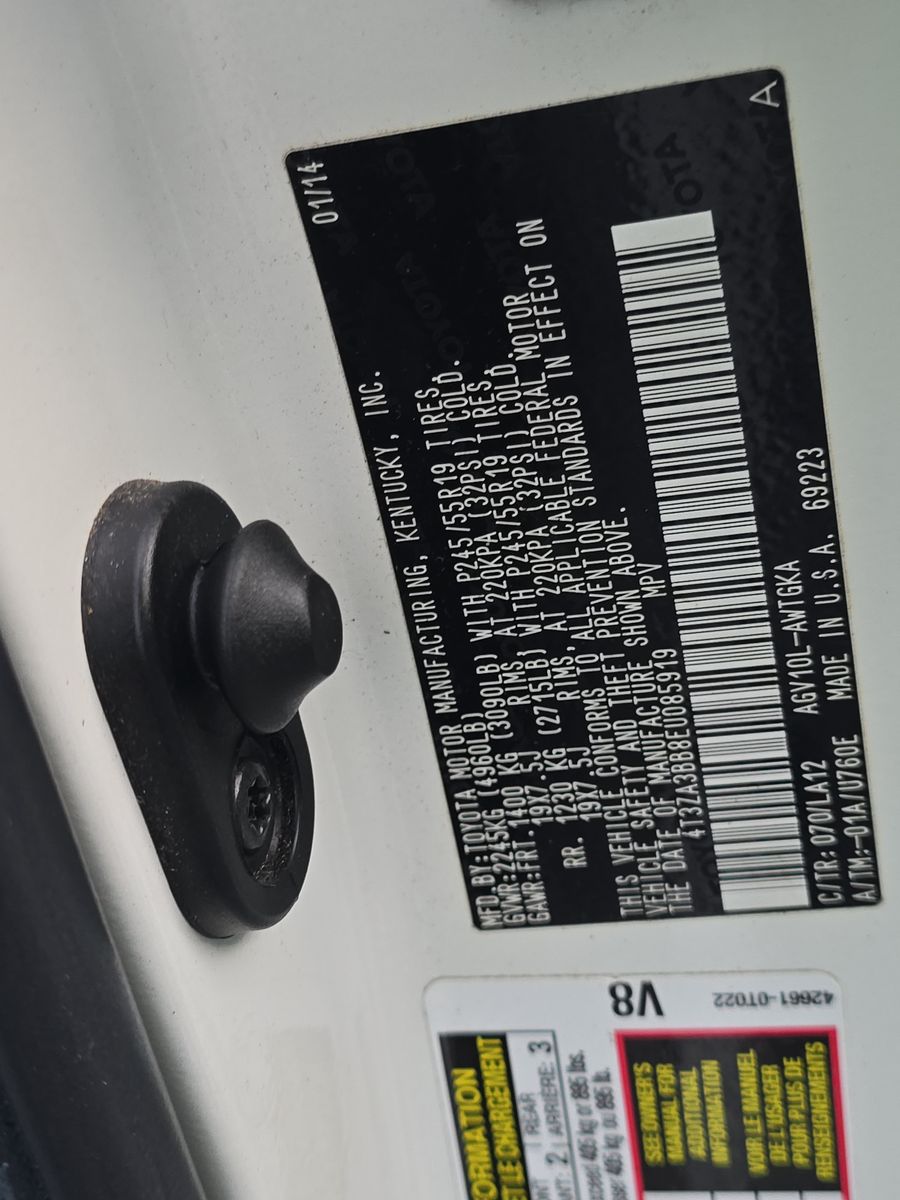 2014 Toyota Venza XLE FWD