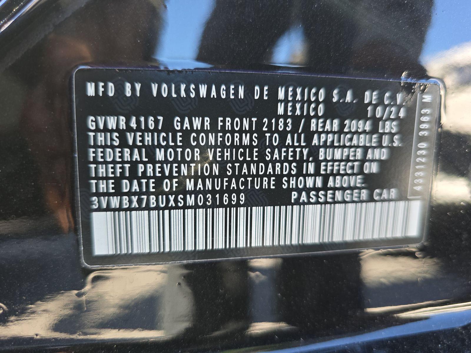 2025 Volkswagen Jetta 1.5T Sport FWD