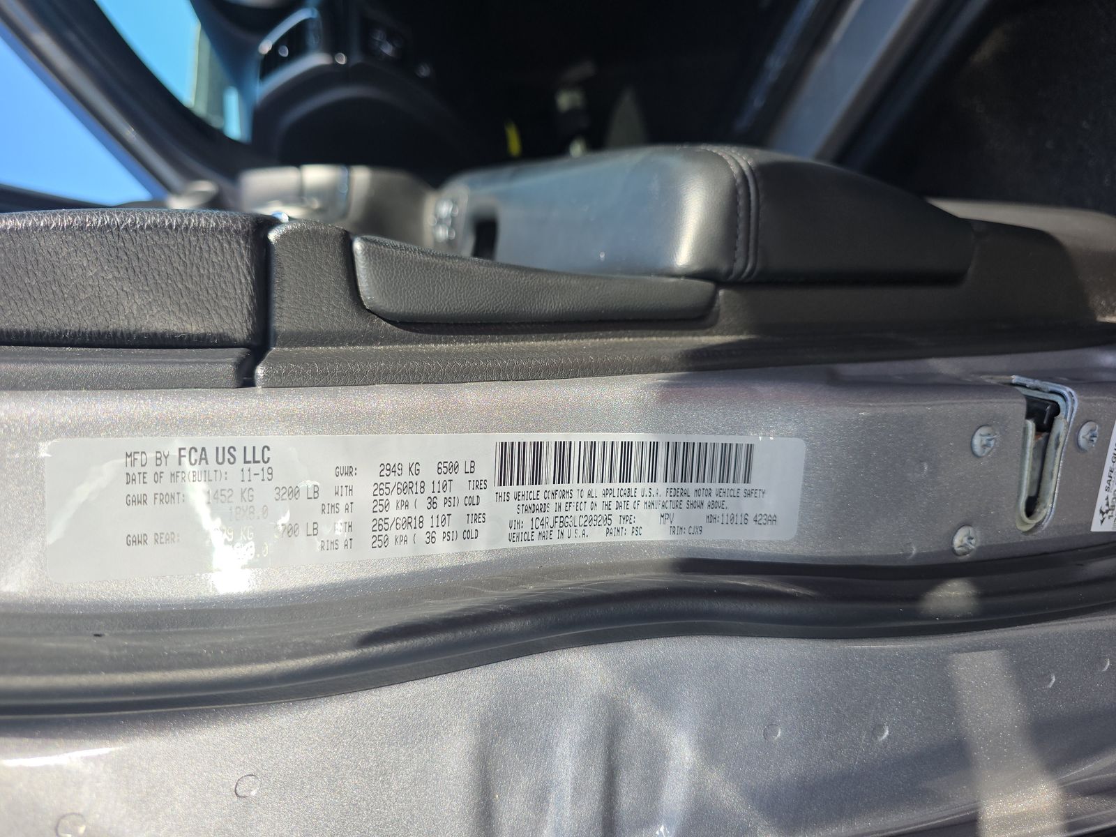 2020 Jeep Grand Cherokee Limited AWD