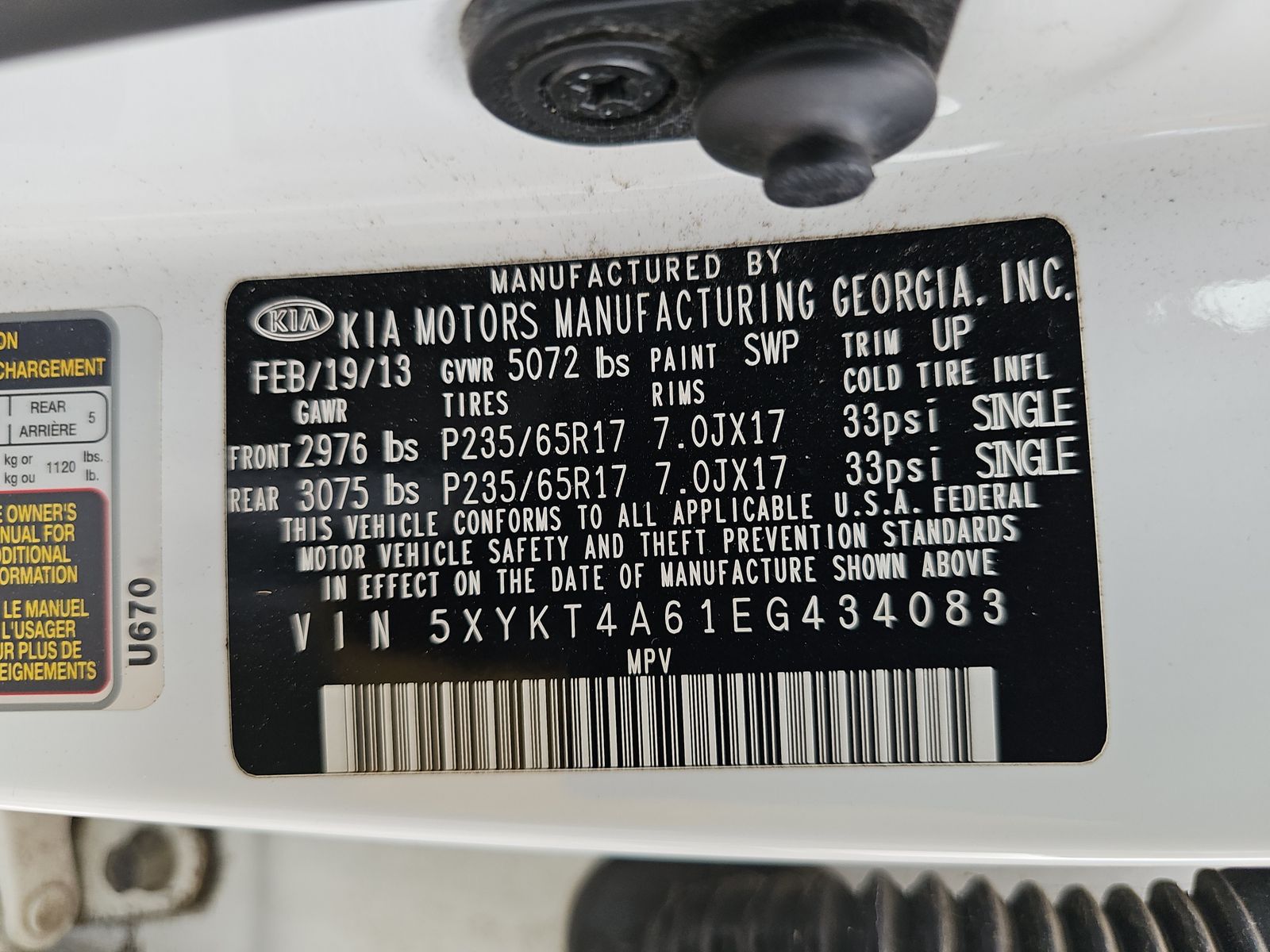 2014 Kia Sorento LX FWD