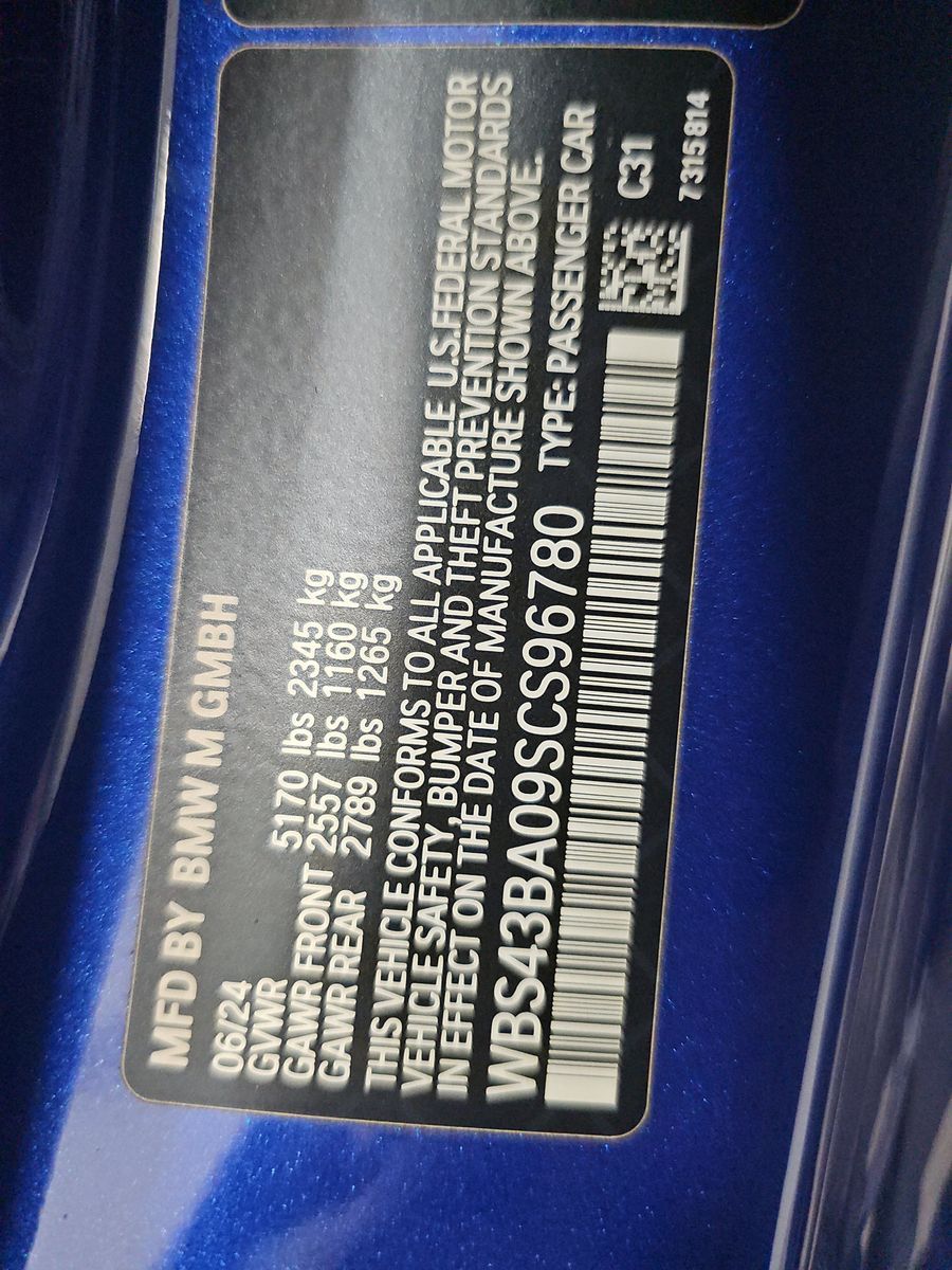 2025 BMW M4 Competition xDrive AWD