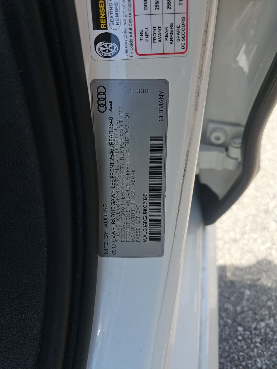 2018 Audi A6 2.0T Premium FWD