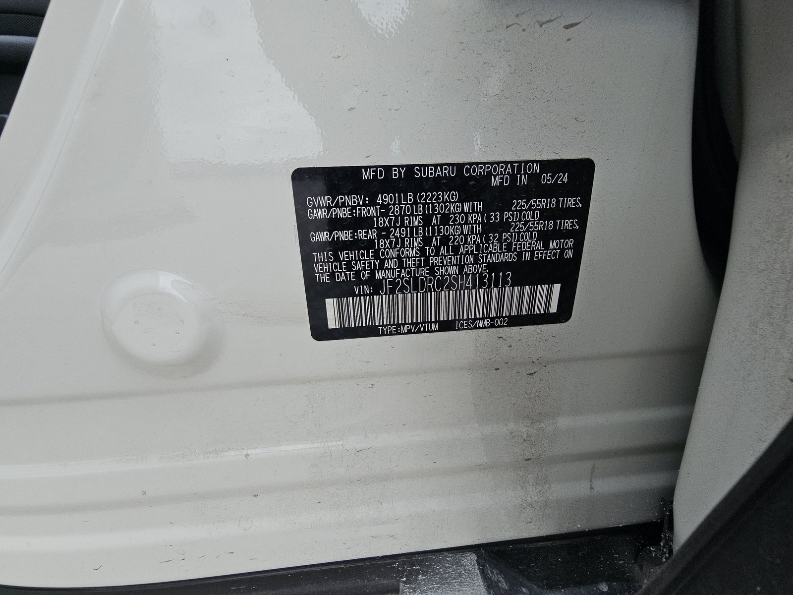 2025 Subaru Forester Limited AWD