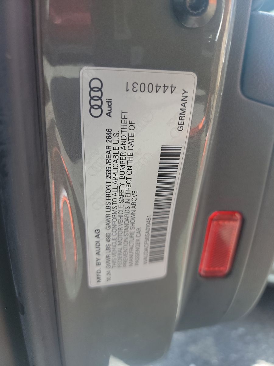 2025 Audi A5 S Line Premium AWD