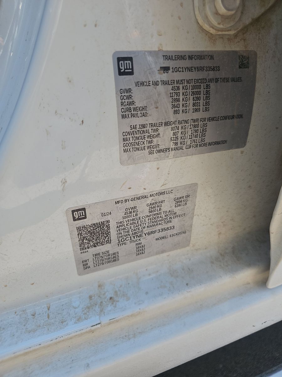 2024 Chevrolet Silverado 2500HD LT AWD