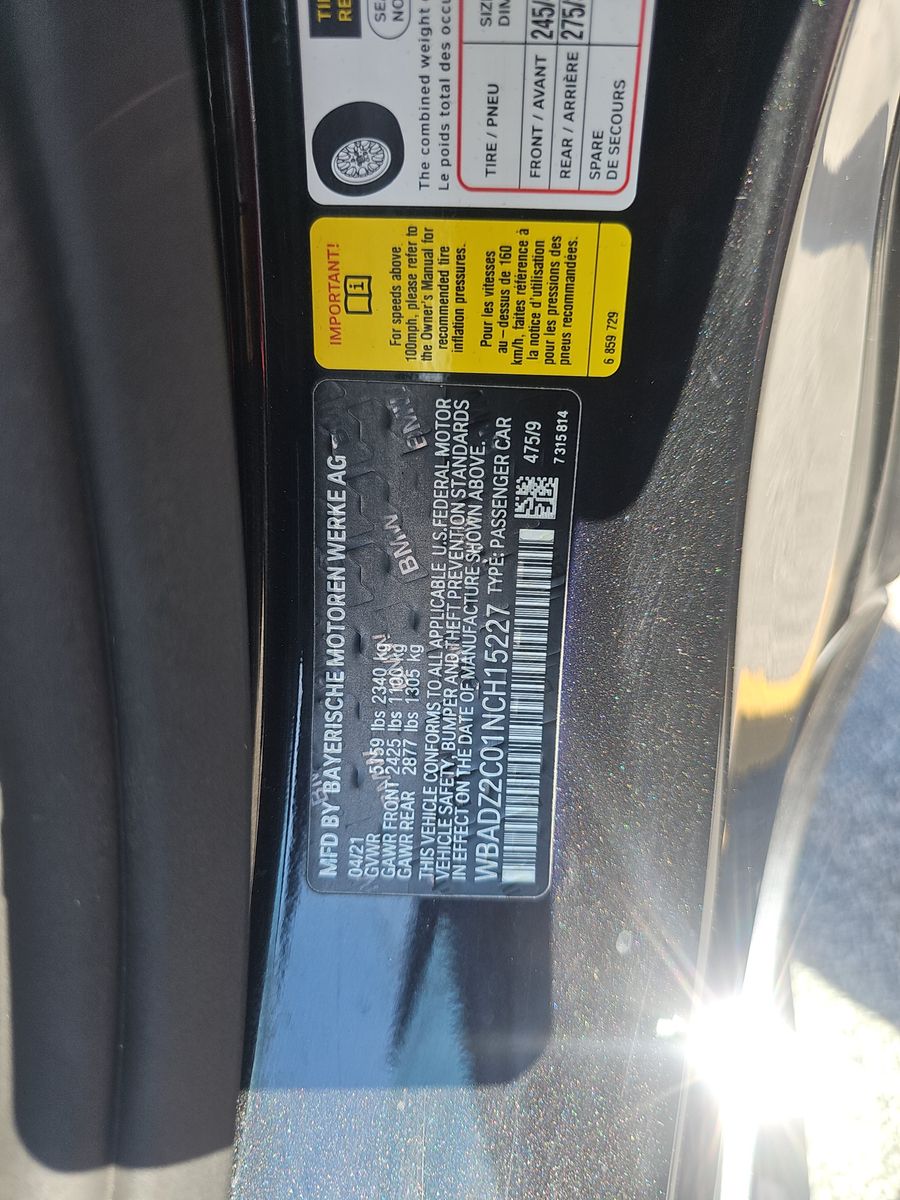 2022 BMW 8 Series 840i RWD