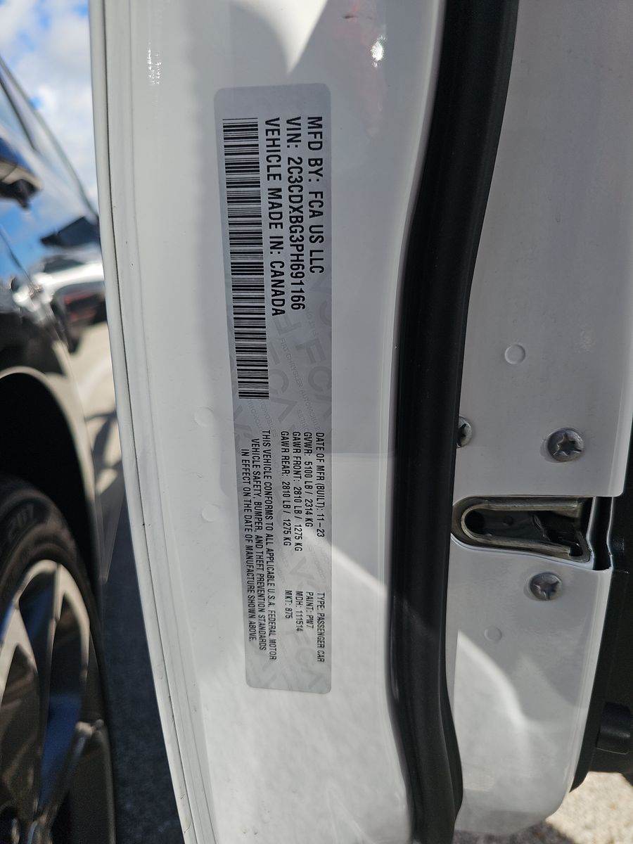 2023 Dodge Charger SXT RWD