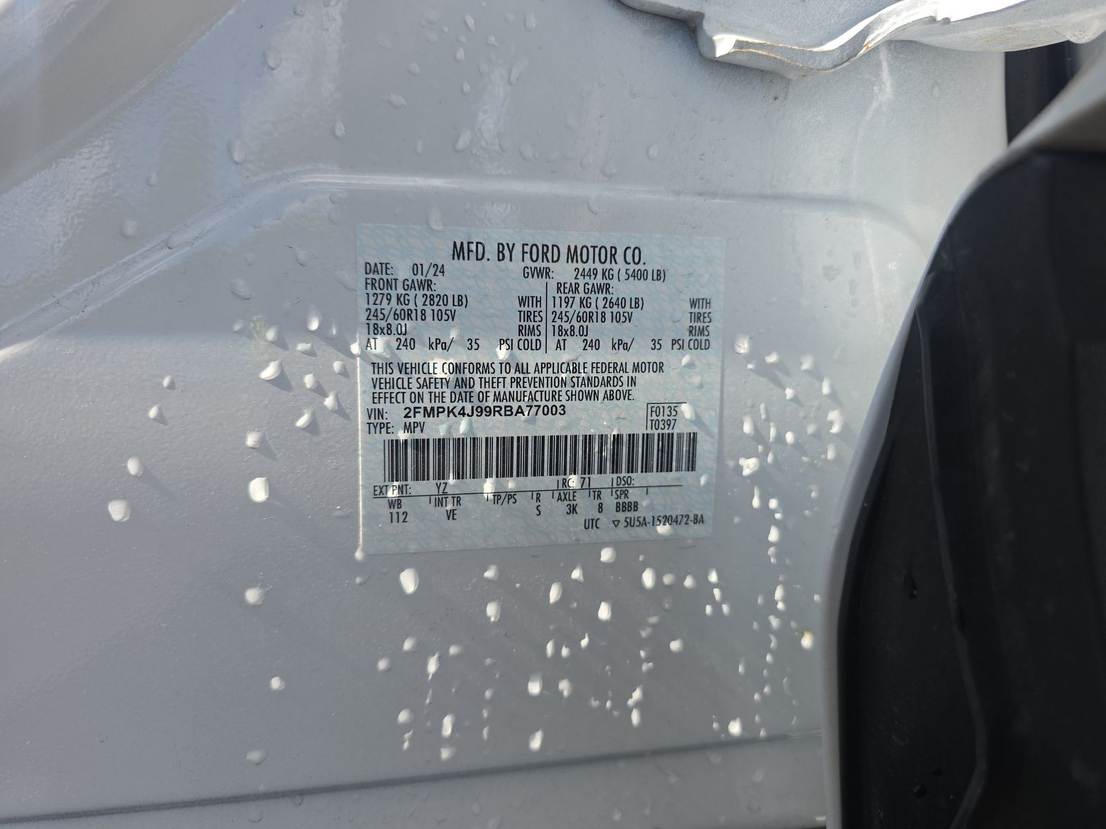 2024 Ford Edge SEL AWD