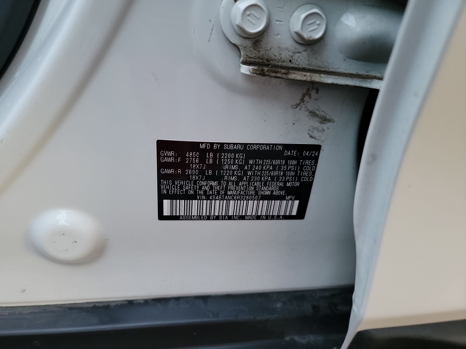 2024 Subaru Outback Limited AWD