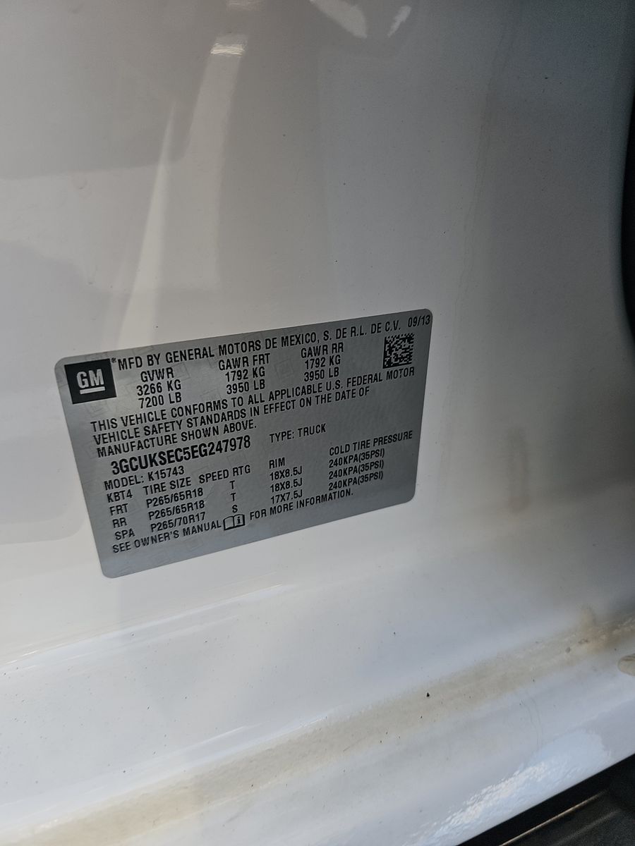 2014 Chevrolet Silverado 1500 LTZ AWD