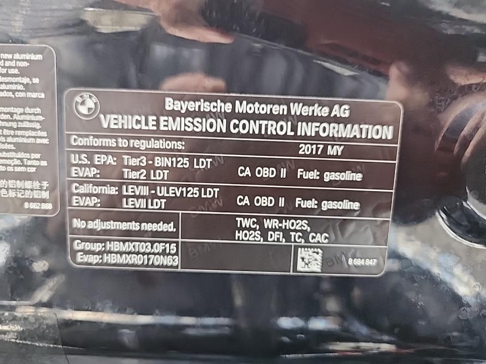 2017 BMW X6 xDrive35i AWD